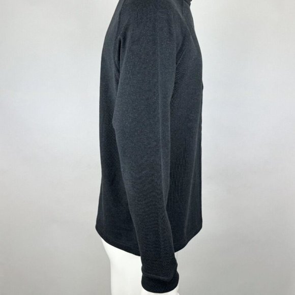 Public Rec Weekend Half Zip Pullover Mens L EUC Long Sleeve Stretch Pima Cotton - Picture 5 of 13